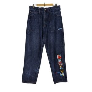 Fubu Platinum Fat Albert Baggy Jeans 34x34 (Actual 34x31.5)